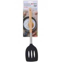 Alpina Bakspatel 34 Cm Hout/Rvs/Nylon Blank/Zilver/Zwart