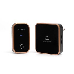 Aigostar Draadloze Deurbel - AC - Met 1 ontvanger - Plug&Play - 3 Regelbaar volume - 36 Melodie - IP44 Waterdicht