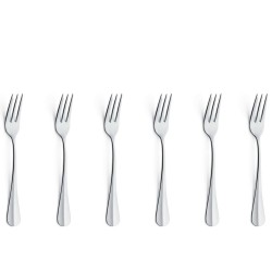 Amefa 6-delige Gebaksvorkjesset Baguette