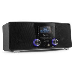 DAB radio met Bluetooth - Audizio Cannes - Stereo FM & DAB radio met cd speler en mp3 speler