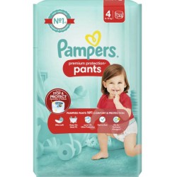 3x Pampers Premium Protection Luierbroekjes Maat 4 (9-15 kg) 33 stuks