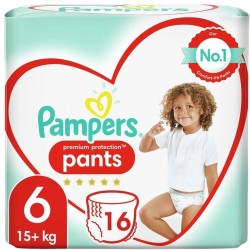 1x Pampers - Premium Protection Pants 6 (16 stuks/doos)