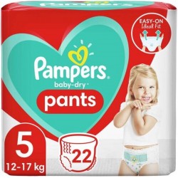 1x Pampers - Baby-Dry Nappy Pants 5 (21 stuks/doos)