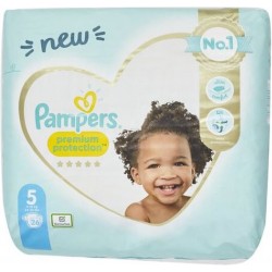 2x Pampers - Premium Protection 5 (26 stuks/doos)
