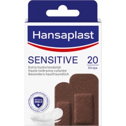 10x Hansaplast Sensitive Pleister Dark 20 stuks