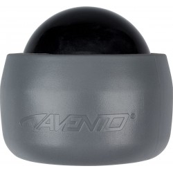 Avento Massagebal in Grip-Cup - Grijs/Zwart