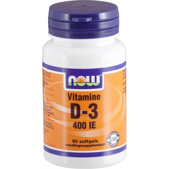 Now Foods Vitamine D3 180 capsules Vitaminen