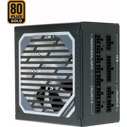 750W Stille 80+ Gold computer voeding Alle Certifieringen- LC-6750M 80+750W Modular Power Supply w/ 6x PCI-Express 6+2 pin - Zwart
