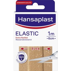Hansaplast 02607-00000 Hansaplast Elastic Elastic 1 m x 6 cm