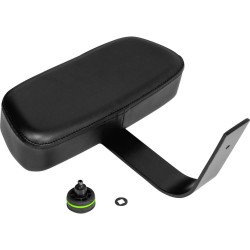 Gravity GFMBR1 Rugleuning voor keyboardkruk Zwart