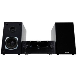 Aiwa MSBTU-500 Stereoset Bluetooth, AUX, CD, USB, FM 50 W Zwart