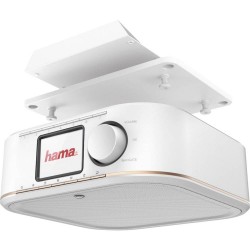 Hama DR350 Onderbouwradio VHF (FM) AUX Wit