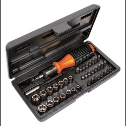 AVIT Werkplaats Ratel schroevendraaier 1/4 (6.3 mm) 57 mm