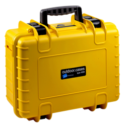 B&W type 4000 geel met plukschuim