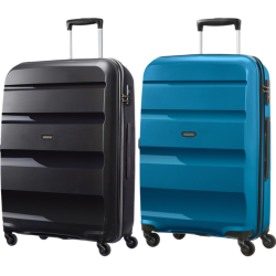 American Tourister Bon Air Spinner 75cm Black/Seaport kofferset