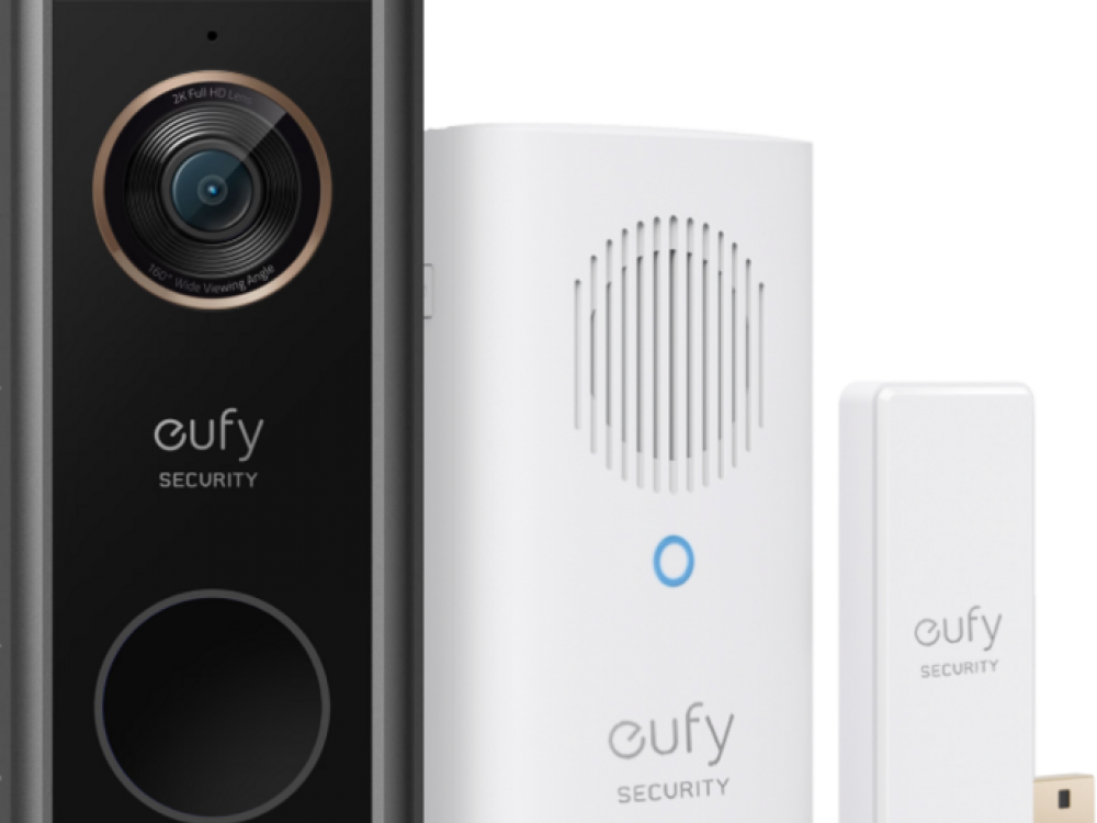 Eufy Video Doorbell Dual 2 Pro + Chime deurbellen