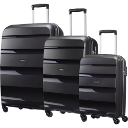 American Tourister Bon Air Spinner 75+66+55 cm Black Kofferset