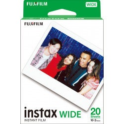 Fujifilm Instax WIDE Colorfilm Glossy (20 stuks)