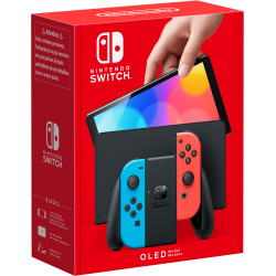 Nintendo Switch Oled - Rood/blauw