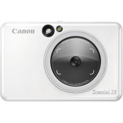 Canon Inst Cam Zoemini S2 Pearl White