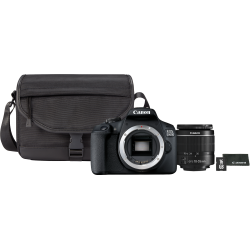 Canon Eos 2000d + Ef-s 18-55 Dc Sb130-cameratas 16gb